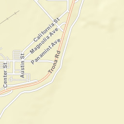 Trona California Street Map