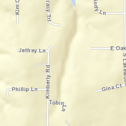 10978-11344 S Lakewood Dr Guthrie Street Map