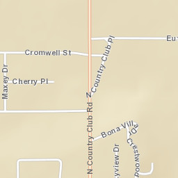 3681-3753 Eufaula Street, Muskogee, OK Street Map