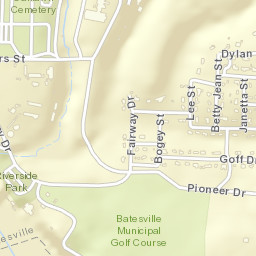 20th Street, Batesville, AR 72501, USA Street Map