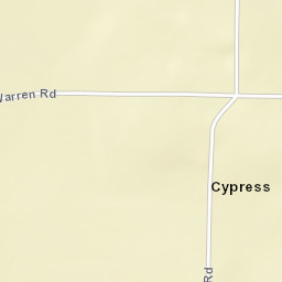 Cypress Tennessee Street Map