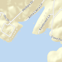 Cove Point Tennessee Street Map