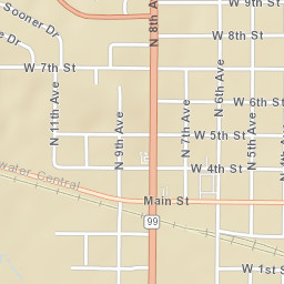 718-798 East Highway 66, Stroud, OK 74079 Street Map