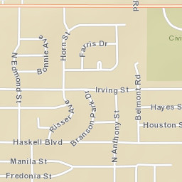 2711 Jefferson Street, Muskogee, OK Street Map