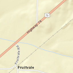 Fruitvale Tennessee Street Map