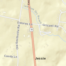 4210-4318 Old Smithville Road McMinnville Street Map