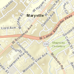 200-298 Ellis Ave, Maryville, TN 37804 Street Map