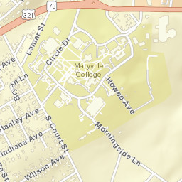 Hillsdale Tennessee Street Map