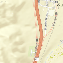 700 Mission Street, San Miguel, CA 93451 Street Map