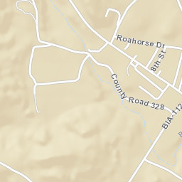 Fort Defiance Arizona Street Map