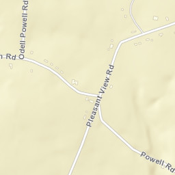 Pleasant View Tennessee Street Map