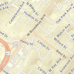 Willard Addition Tennessee Street Map
