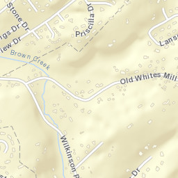 Oaklawn Addition Tennessee Street Map