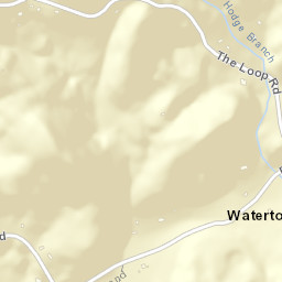 Watertown Tennessee Street Map