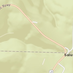 Salus Arkansas Street Map