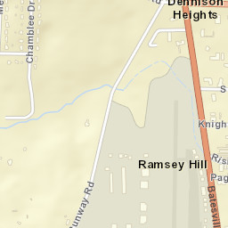 Dennison Heights Arkansas Street Map