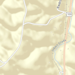 Deans Tennessee Street Map