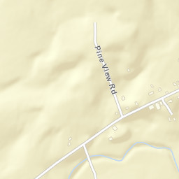 Melvine Tennessee Street Map