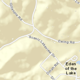 Eden of the Lake Tennessee Street Map
