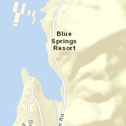 Half Moon Shores Tennessee Street Map