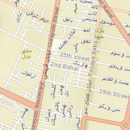Fardis Street Map