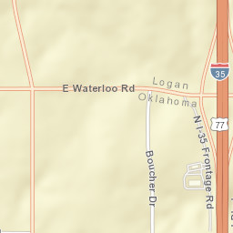 6704-6800 N Sooner Rd Edmond OK Street Map