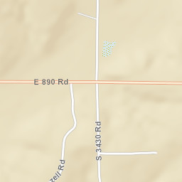 2301-2315 Nrozell Road, Chandler, OK Street Map