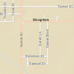 1453-1499 East Hancock Road Muskogee Street Map
