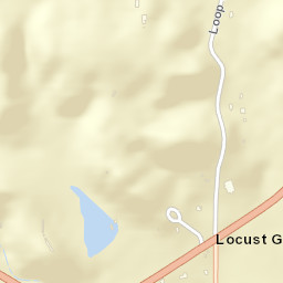 Locust Grove Arkansas Street Map