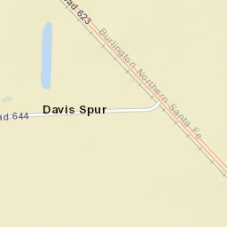 Davis Spur Arkansas Street Map