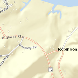 Robinson Mill Tennessee Street Map