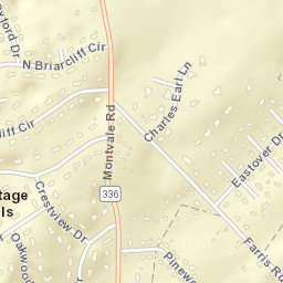 Heritage Hills Tennessee Street Map