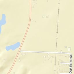 Oakfield Tennessee Street Map