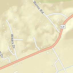 Wear Valley Tennessee Street Map