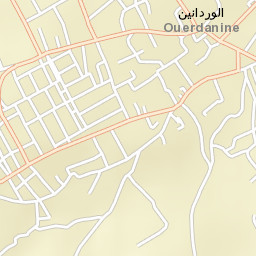 Ouardenine Street Map