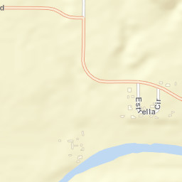 Estrella California Street Map