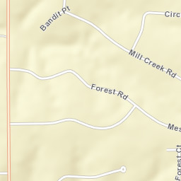 1518 Mill Creek Road, Edmond, OK Street Map