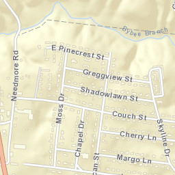 407-499 Pinecrest Street, McMinnville, TN Street Map