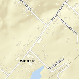 Binfield Tennessee Street Map