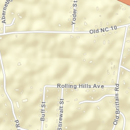 3909-4005 Johnson Bridge Road, Hickory Street Map