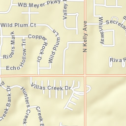 534-854 West Coffee Creek Road, Edmond Street Map