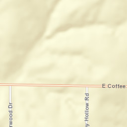 13359-13799 East Coffee Creek Road Arcadia OK Street Map