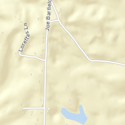 1312-1452 Joe Barfield Rd, Henning, TN Street Map