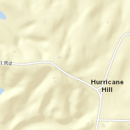 Hurricane Hill Tennessee Street Map