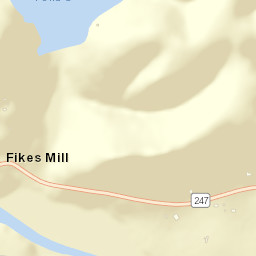 Fikes Mill Tennessee Street Map