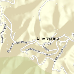 Line Spring Tennessee Street Map