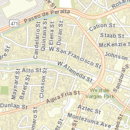 137 Daniel Street, Santa Fe, NM 87501, USA Street Map