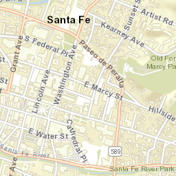 108 Cathedral Place Santa Fe NM 87501 Street Map