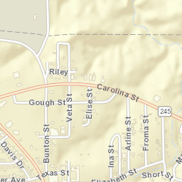 Elizabeth St, Borger, TX 79007 Street Map