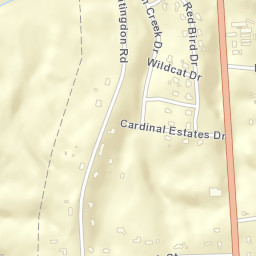 Beech River Tennessee Street Map